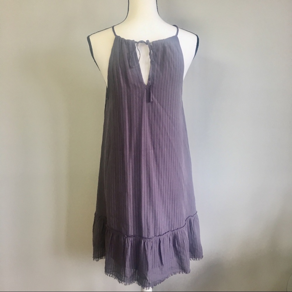 Anthro Cloth & Stone halter high low dress - Picture 4 of 5